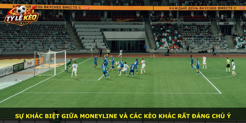 Sự khác biệt giữa Moneyline và các kèo khác rất đáng chú ý